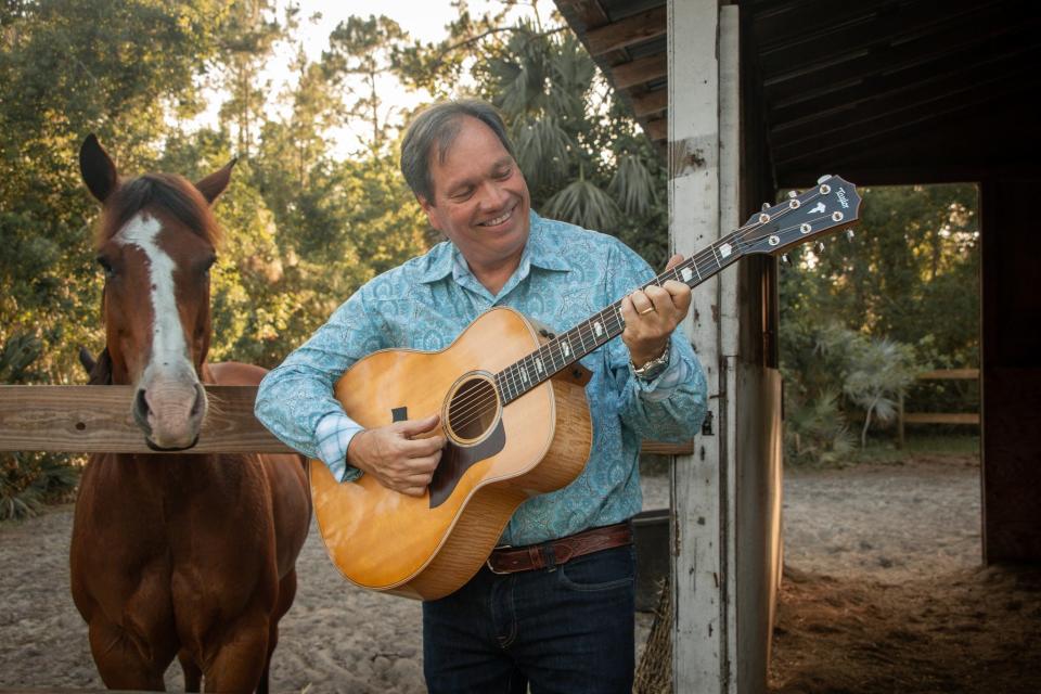 Carl Bennett will perform John Denver tunes at the Orange Blossom Opry this Sunday at 2:30 p.m.