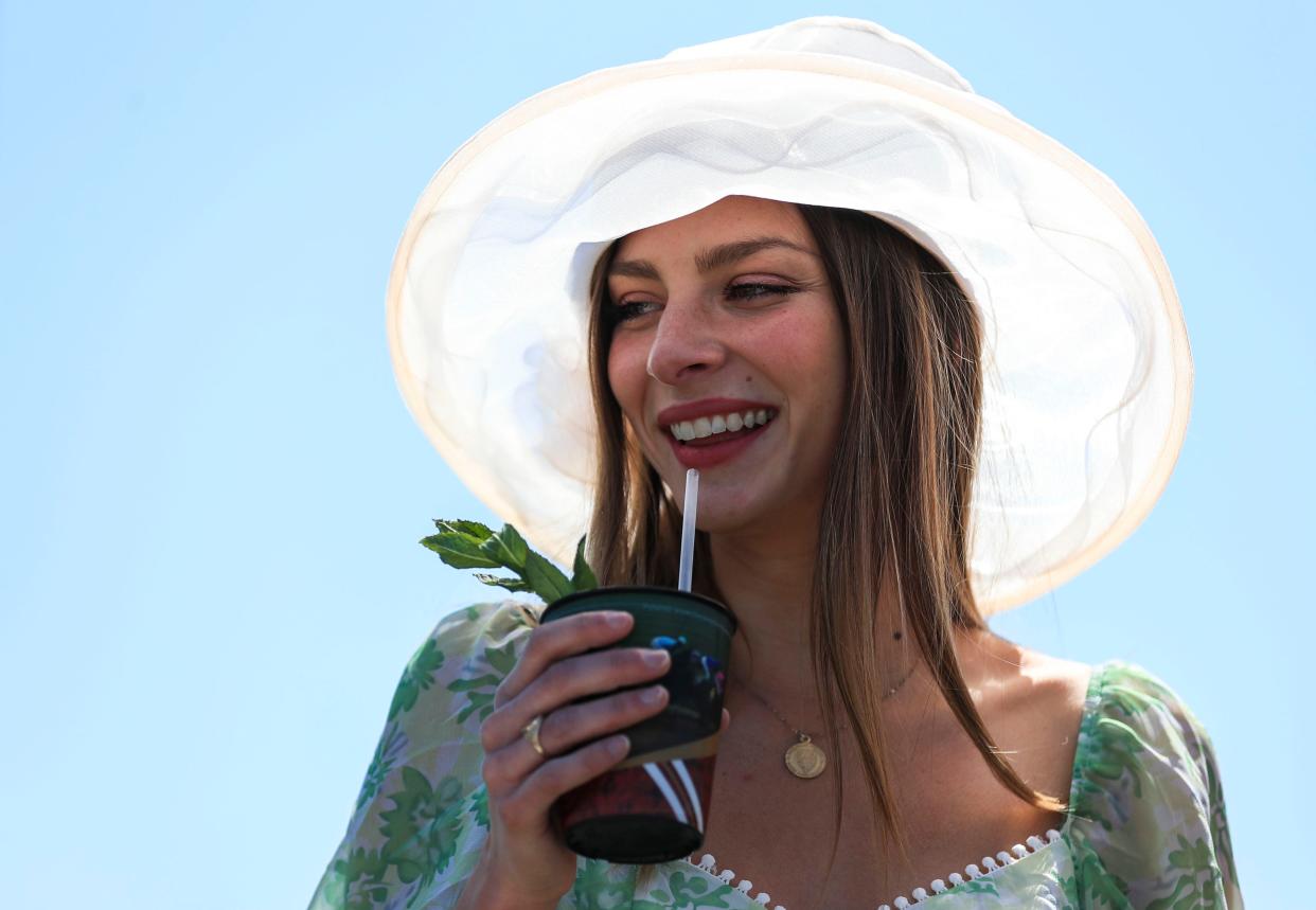 Scenes from the infield Saturday at the 147th Kentucky Derby Saturday. May 1, 2021