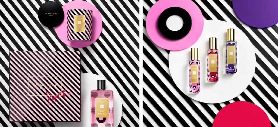 The fragrance’s quintessential London Girl launches a luxurious Pop Art–inspired collection of bath time essentials.