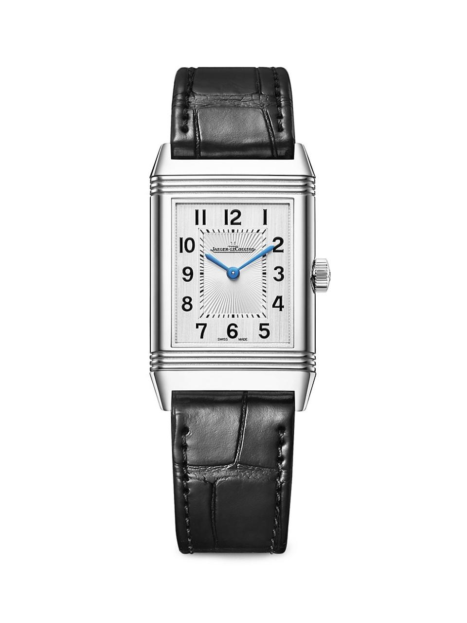 <p><a href="https://go.redirectingat.com?id=74968X1596630&url=https%3A%2F%2Fwww.saksfifthavenue.com%2Fproduct%2Fjaeger-lecoultre-reverso-classic-medium-thin-stainless-steel--amp--leather-strap-watch-0400014694186.html&sref=https%3A%2F%2Fwww.menshealth.com%2Fstyle%2Fg38596438%2Fbest-watches-for-men%2F" rel="nofollow noopener" target="_blank" data-ylk="slk:Shop Now;elm:context_link;itc:0;sec:content-canvas" class="link ">Shop Now</a></p><p>Reverso Classic Medium Thin</p><p>saksfifthavenue.com</p><p>$6900.00</p>