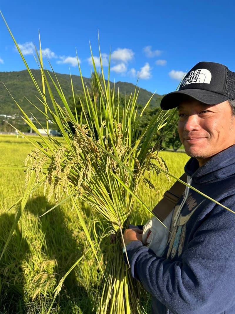 張翰融入台東生活，堪稱是台東通。（圖／張翰提供）