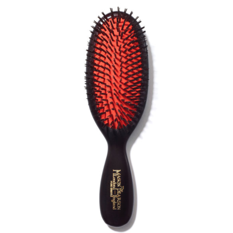 Sorry…but this lives up to the hype. It's beloved as much for its natural boar bristles as it is for its smoothing abilities; the boar bristles disperse hair’s natural oils down the length of the hair, minimizing flyaways and frizz. “It is the king of styling brushes,” says Hardges. "It’s heavy, comfortable to hold, and virtually timeless.” If you take care of it, it can last years—making it worth the price tag. $140, Violet Grey. <a href="https://shop-links.co/chvwjlcN6kZ" rel="nofollow noopener" target="_blank" data-ylk="slk:Get it now!" class="link ">Get it now!</a>