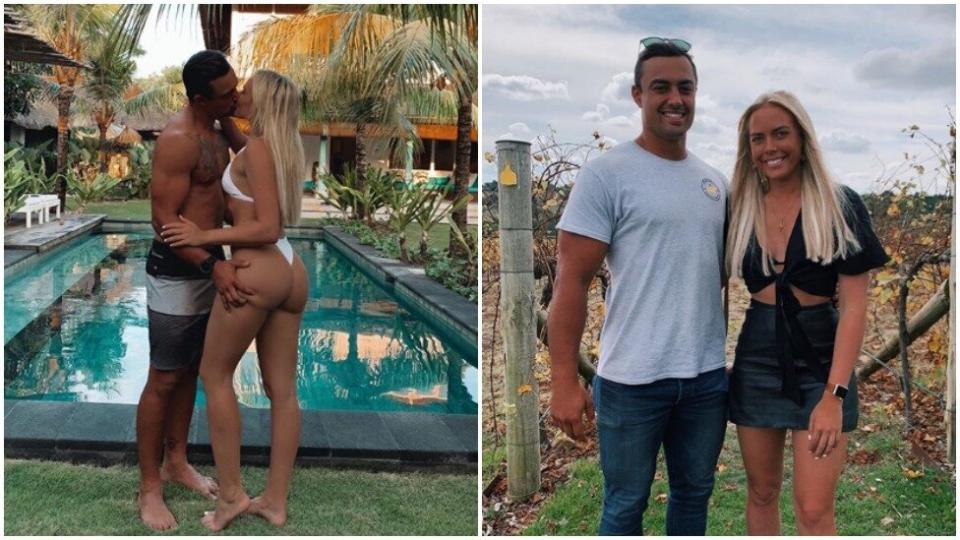 Cassandra Wood has revealed she's found love with Sydney rugby player, Tyson Davis. Photo: Instagram