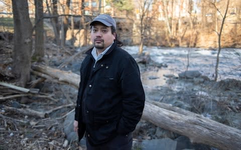 Antony Tseng, an environmental engineer with the EPA, has been forced to stay at home without pay during the government shutdown - Credit: Neville Elder&nbsp;