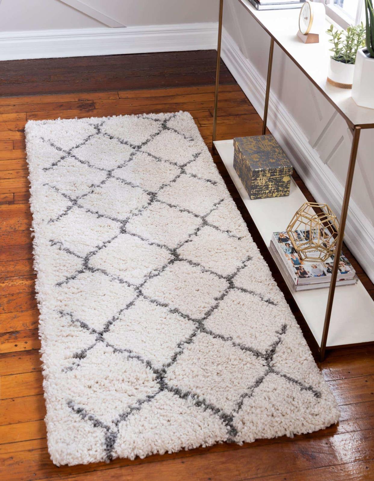 <p><a href="https://rugs.com/ivory-5-ft-runner-moroccan-shag-area-rug-6393490?pos=15&rt=aisle" rel="nofollow noopener" target="_blank" data-ylk="slk:Shop Now;elm:context_link;itc:0;sec:content-canvas" class="link rapid-noclick-resp">Shop Now</a></p><p>Rugs.com</p><p>rugs.com</p><span class="copyright">Rugs.com</span>