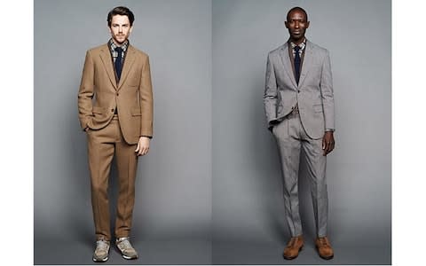 J Crew suits