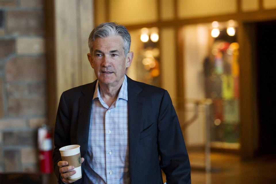 Federal Reserve Governor Jerome Powell attends the Federal Reserve Bank of Kansas City's annual Jackson Hole Economic Policy Symposium in Jackson Hole, Wyoming August 28, 2015. REUTERS/Jonathan Crosby