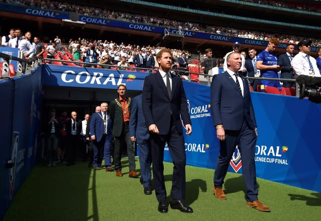 St Helens v Warrington Wolves – Coral Challenge Cup – Final – Wembley Stadium