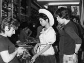 <p>Mick Jagger and Bianca spend the day exploring local shops in St. Tropez. </p>