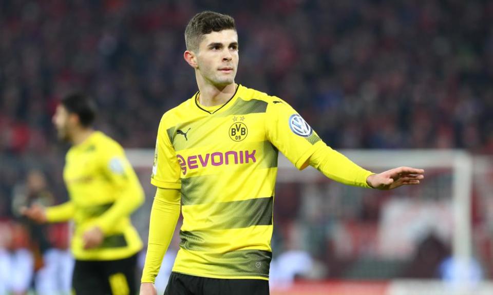 Dortmund’s Christian Pulisic