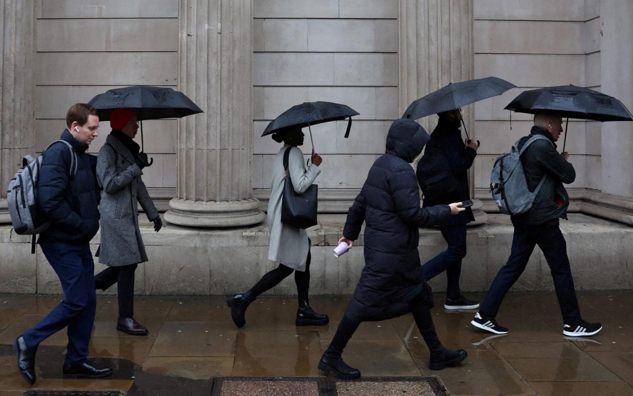 city of london commuters