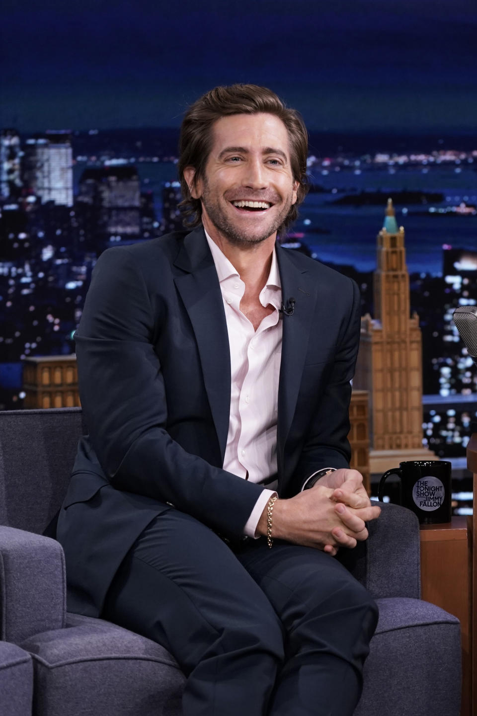 Gyllenhaal on "The Tonight Show Starring Jimmy Fallon" in 2021