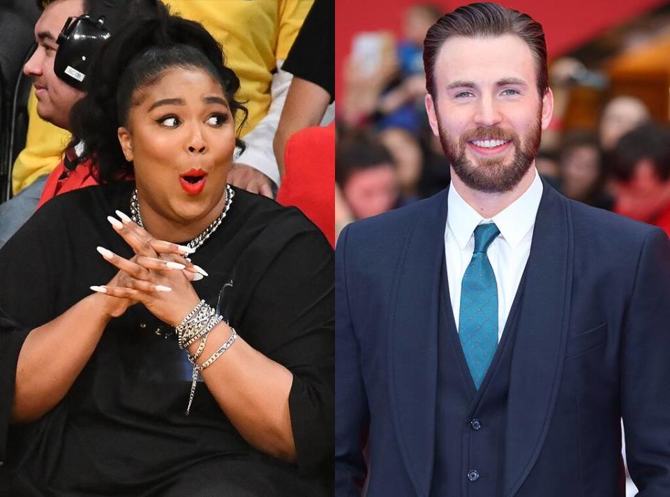 Lizzo, Chris Evans