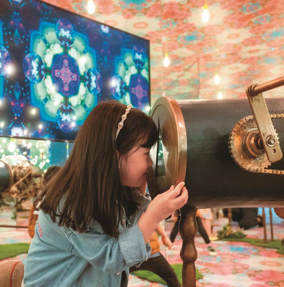 臺北市立美術館兒童藝術教育中心讓孩子在有趣的互動體驗中培養美感。（圖／臺北市立美術館）