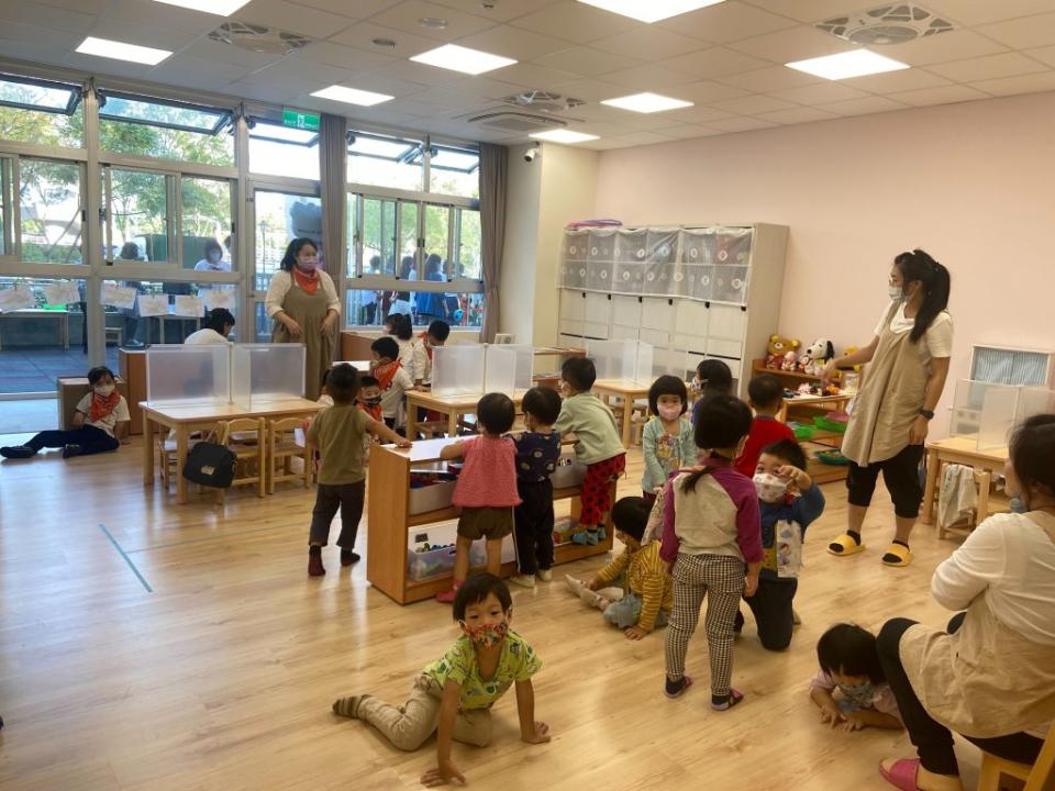 南科第二間非營利幼兒園，讓幼兒快樂學習。（記者張淑娟攝）