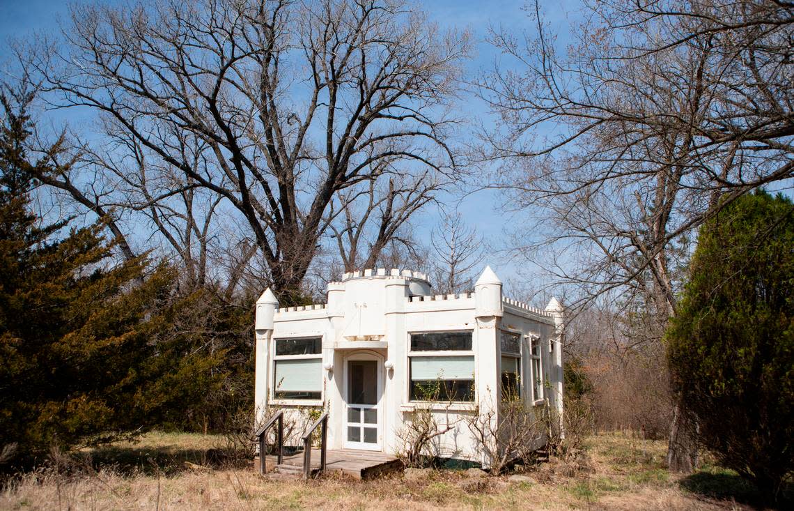 A castle-shaped 1930s-era portable metal diner that years ago was home to a Wichita burger stand on East Douglas is on the market for free if someone wants to move it.