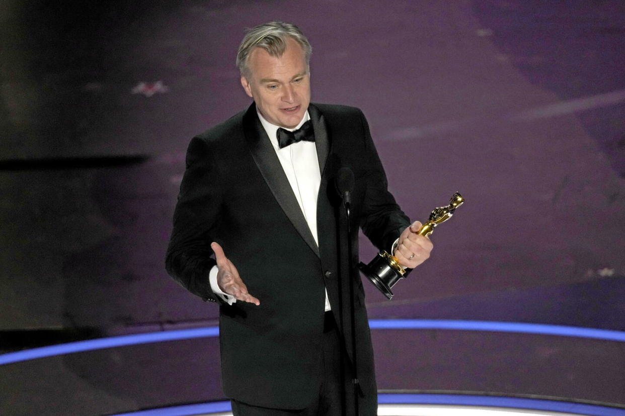 Christopher Nolan a remporté l'oscar du meilleur réalisateur pour la première fois de sa carrière pour Oppenheimer.  - Credit:Chris Pizzello/AP/SIPA / SIPA / Chris Pizzello/AP/SIPA