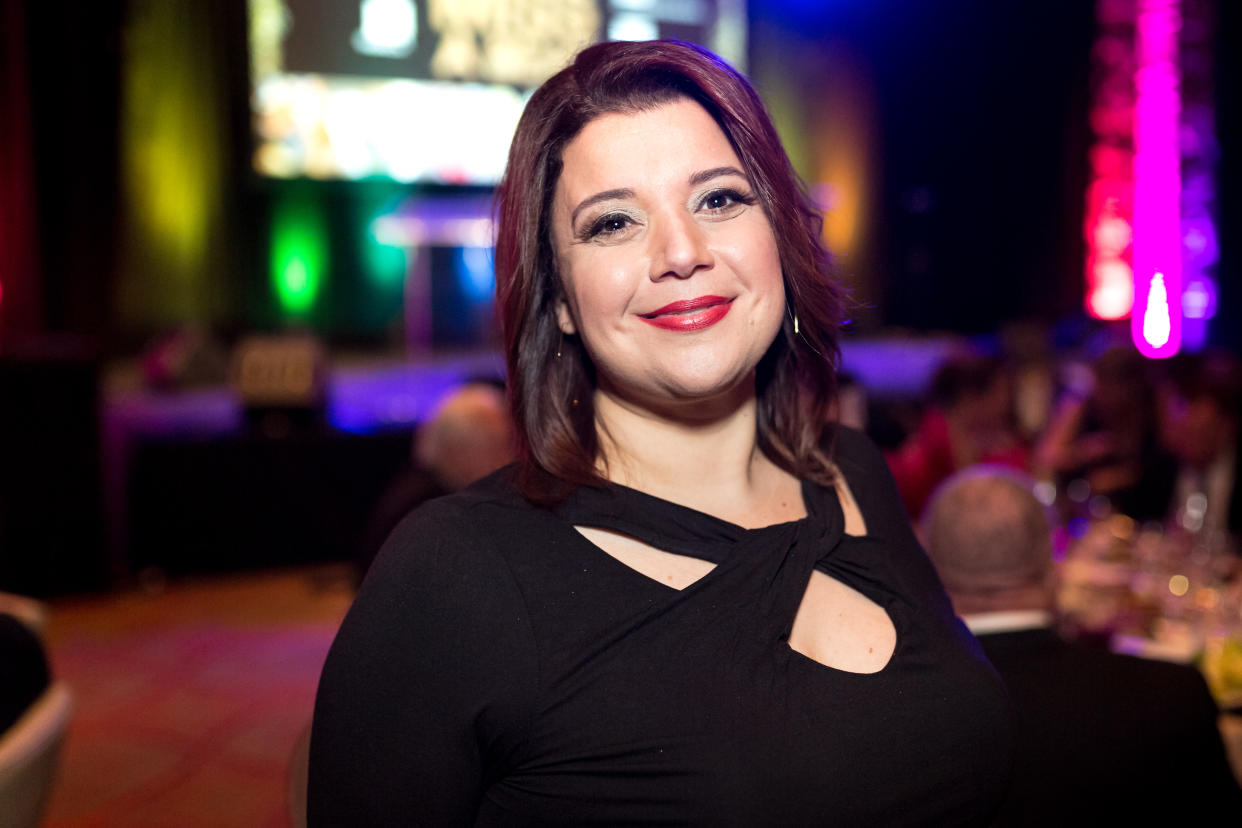 Ana Navarro, 49, was quick to reply to Donald Trump Jr.'s dig about obesity and COVID-19. (Photo: Greg Doherty/Getty Images)