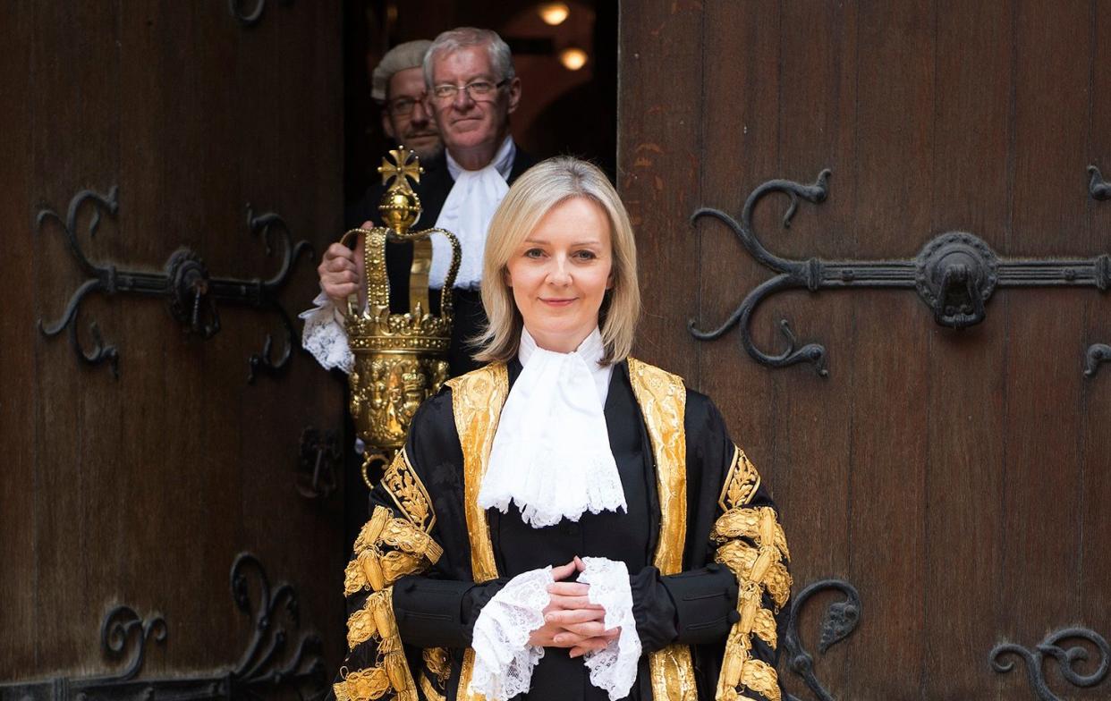 Liz Truss as Lord Chancellor