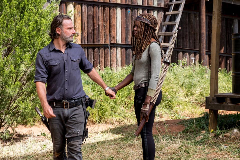 rick michonne the hilltop 812 twd