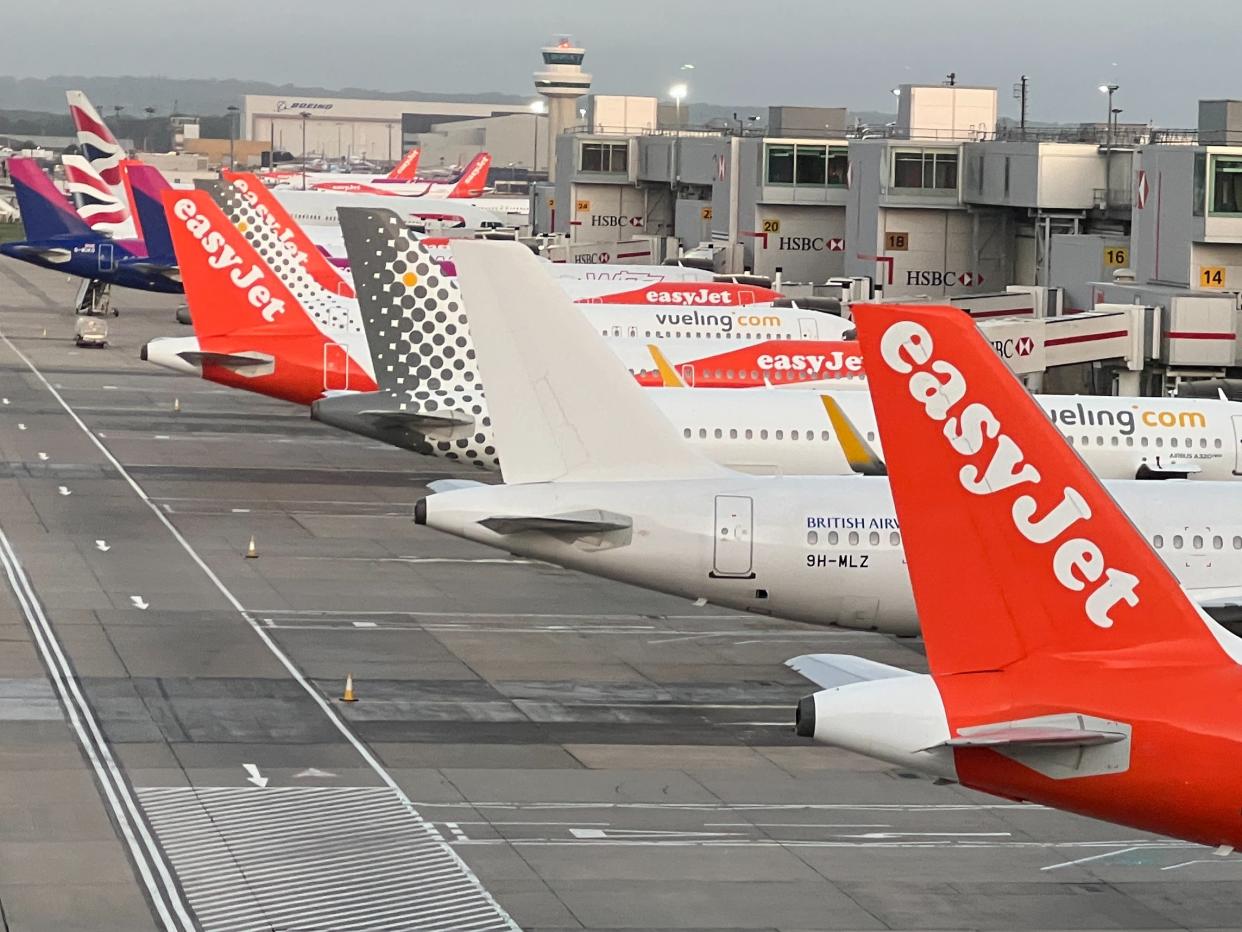 Up to 42 easyJet flights have been cancelled due to air traffic controller sickness (Simon Calder)