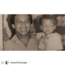 <p>Hace unos días había puesto una foto de bebé junto a su padre, Diomedes Días, quien falleció en diciembre del 2013/Martín Elías/Instagram </p>