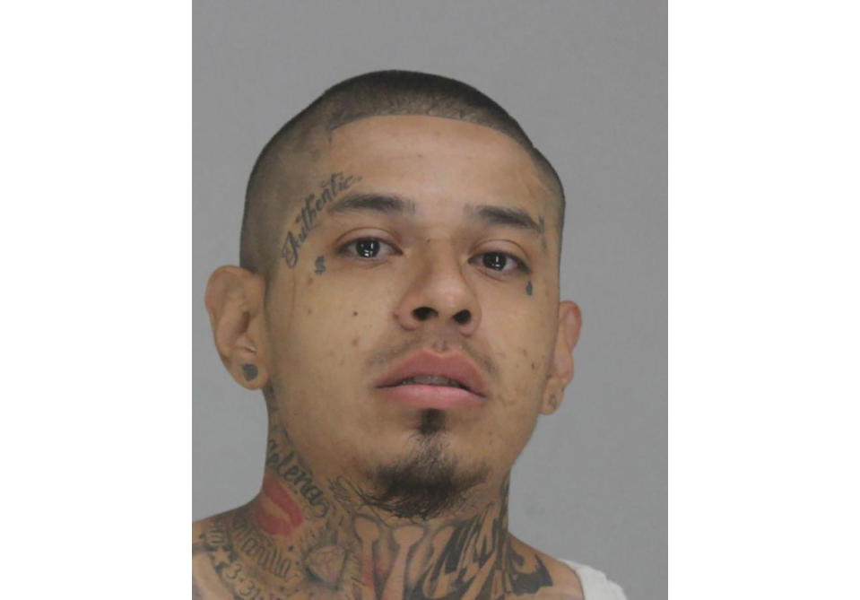 This June 18, 2022, photo provided by the Dallas County jail shows Nestor Hernandez, who was arrested on Saturday, Oct. 22, 2022, in the fatal shooting of two employees of Methodist Dallas Medical Center, in Dallas. Authorities have said Hernandez opened fire at the hospital around 11 a.m. before being shot and injured by a hospital police officer. Hernandez was taken to another hospital for treatment and has been charged with capital murder. (Dallas County jail via AP)