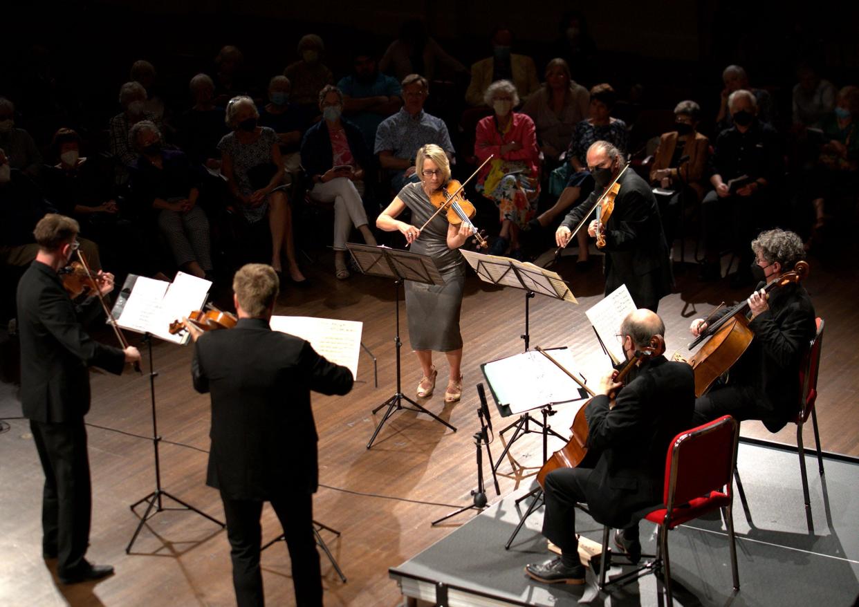 Worcester Chamber Music Society performs in Mechanics Hall, Sept. 18, 2022.