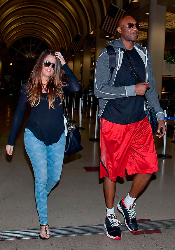 Lamar Odom Reaparece Muy Recuperado Al Lado De Su Aún Esposa Khloé