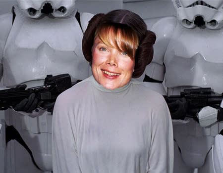 <b>Sissy Spacek as Princess Leia in 'Star Wars' (1977)</b> The legend goes that Brian de Palma and George Lucas held joint auditions for the films 'Carrie' and 'Star Wars' and initially they cast the two most promising actresses, Carrie Fisher and Sissy Spacek, in the two female roles they had - only Lucas took Spacek as Leia and Fisher was to play psychotic prom queen Carrie. As history will record, ultimately Spacek would play Carrie, and both directors would go on to make iconic films within their own genres.