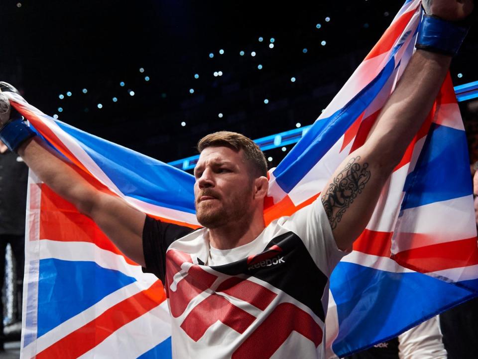 Michael Bisping was the first British fighter to win a UFC title (AFP via Getty Images)