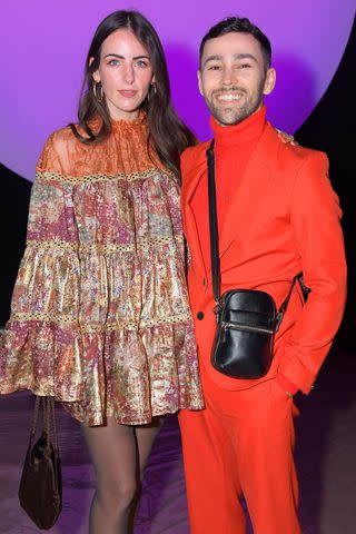 <p>Michael Loccisano/Getty</p> Emily Cannon and MAX in New York City in February 2020