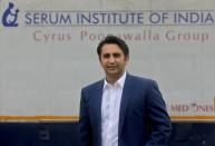 FILE PHOTO: Adar Poonawalla, Chief Executive Officer (CEO) of the Serum Institute of India poses for a picture at the Serum Institute of India, Pune