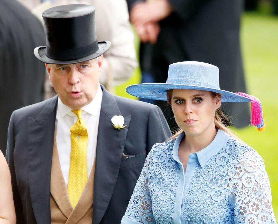 Prince Andrew and Princess Beatrice | Max Mumby/Indigo/Getty