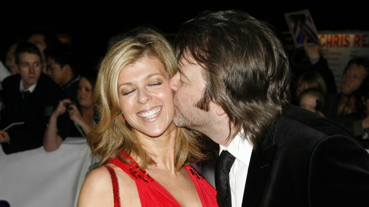 Kate Garraway said her final goodbye to her husband Derek Draper. (Getty)