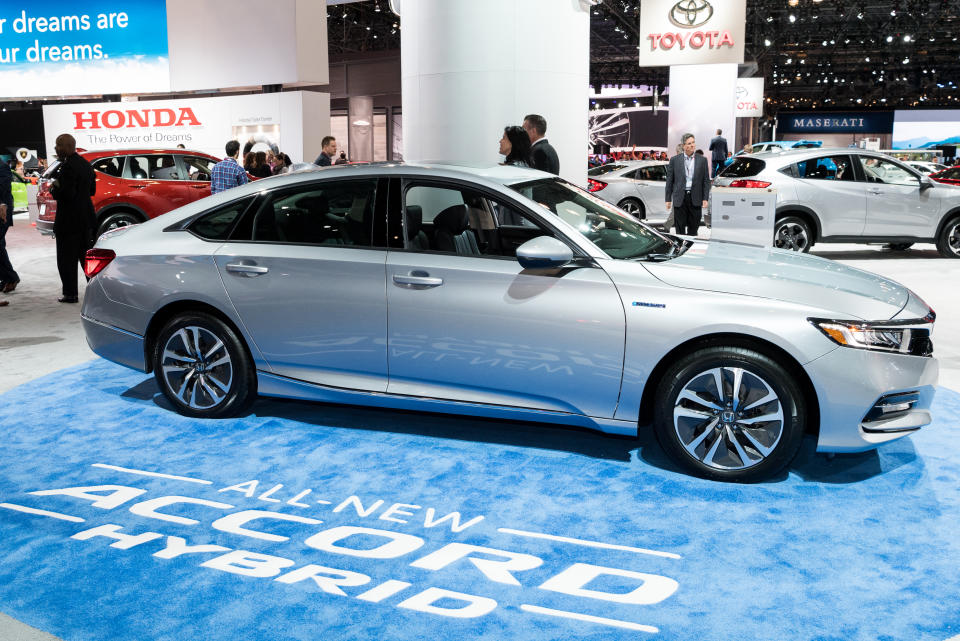 The Honda Accord Hybrid 