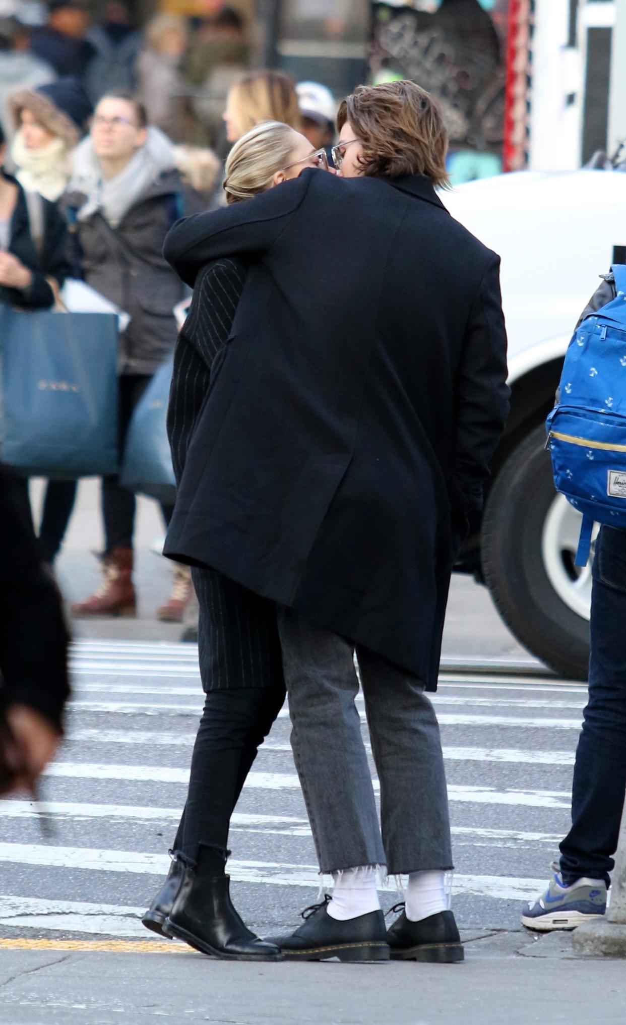 Joe Keery and girlfriend in NY