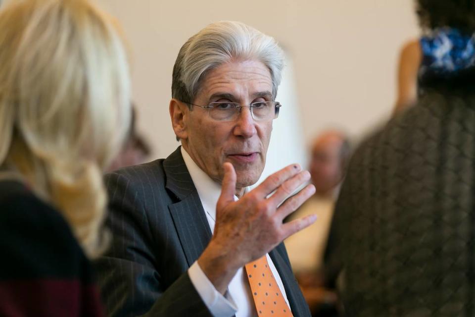 Julio Frenk, president of the University of Miami, participates in the Florida Priorities Summit at UM. Frenk is one of the world’s foremost authorities on public health and has rallied UM to respond to the coronavirus pandemic.