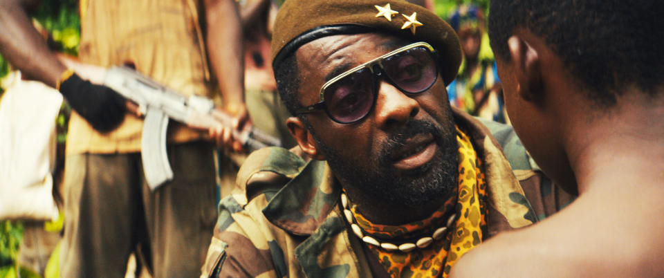 BEASTS OF NO NATION, Idris Elba, 2015. ©Bleecker Street Media/Courtesy Everett Collection