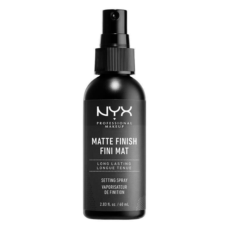 9) Matte Finish Makeup Setting Spray