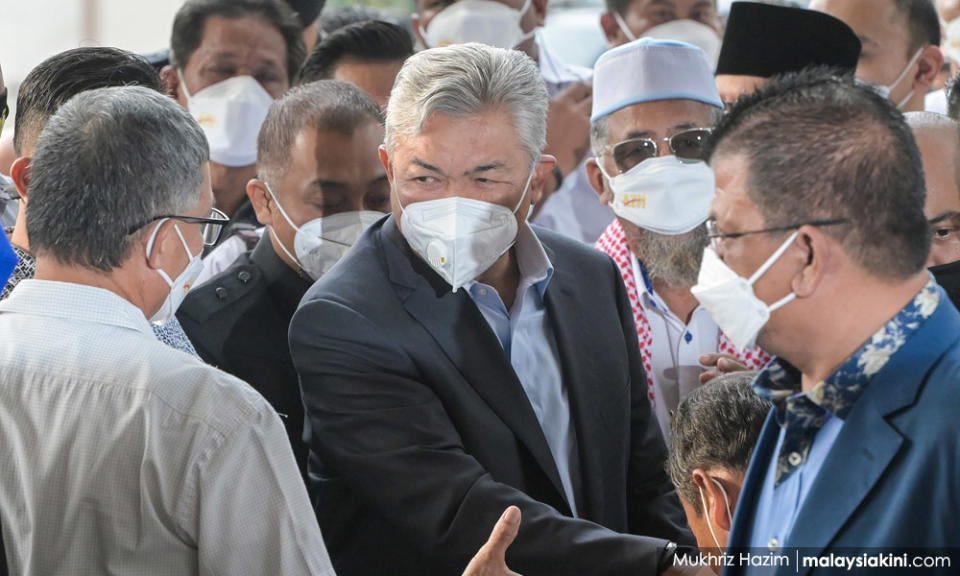 Umno president Ahmad Zahid Hamidi