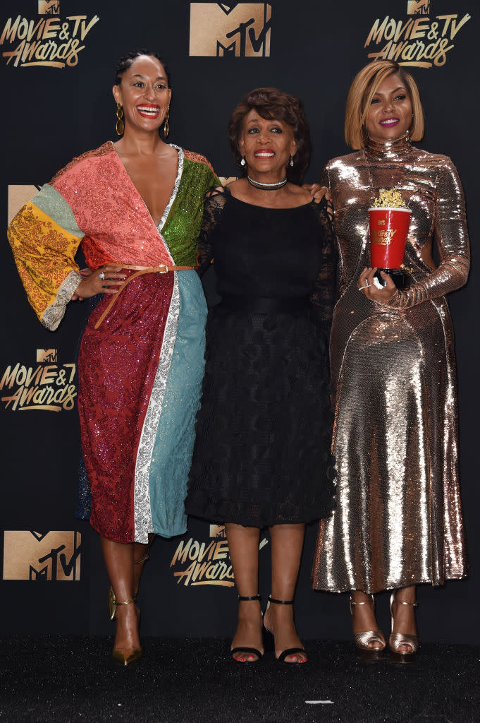 taraji p henson tracee ellis ross maxine waters