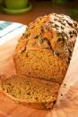 <p>We took our love of a <a href="https://www.delish.com/cooking/recipe-ideas/recipes/a50825/best-banana-bread-recipe/" rel="nofollow noopener" target="_blank" data-ylk="slk:classic banana bread;elm:context_link;itc:0;sec:content-canvas" class="link ">classic banana bread</a> and pumpkin to create to a fall quick bread that is soft and perfectly spiced. The pumpkin and banana help make this loaf moist, while the banana also helps sweeten the bread so less sugar is needed. The pepitas on top are optional but give it nice texture and a great little crunch!</p><p>Get the <strong><a href="https://www.delish.com/cooking/recipe-ideas/a34151000/pumpkin-banana-bread-recipe/" rel="nofollow noopener" target="_blank" data-ylk="slk:Pumpkin Banana Bread recipe;elm:context_link;itc:0;sec:content-canvas" class="link ">Pumpkin Banana Bread recipe</a></strong>. </p>