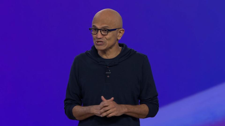 Satya Nadella Microsoft Build