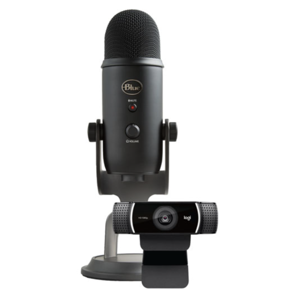 Blue Microphones Pro Streamer Pack with Yeti USB Microphone & Logitech Webcam (Photo via Best Buy Canada)