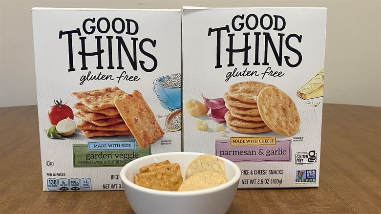 Two Good Thins cracker varieties