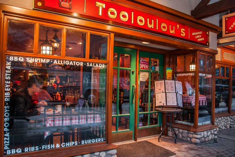 <cite class="credit"><em>Photo by Tooloulou’s</em> | Tooloulou’s on Caribou Street in Banff, Alberta</cite>