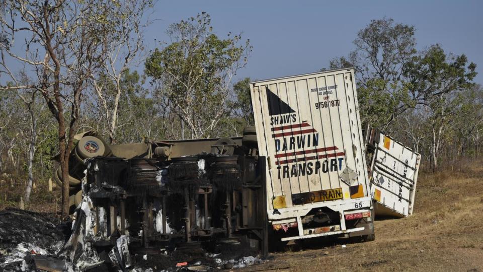 NT Police confirmed six people died in the horror crash. Picture: Supplied/Sierra Haigh