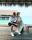 <p>“My husband is my life… Love you (mi esposo es mi vida… te amo)”, le escribió la modelo a Icardi en una foto que publicó en las redes. </p>