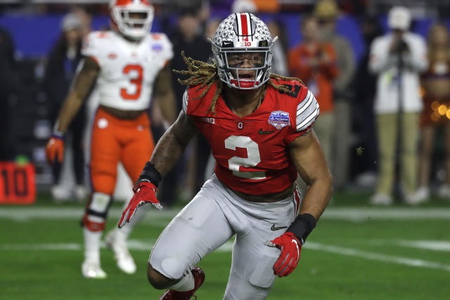 The Washington Redskins selected Ohio State DE Chase Young with